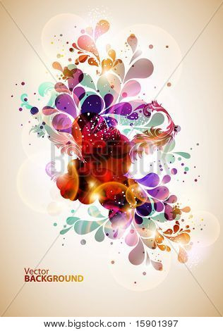 นามธรรมสีสันพื้นหลัง