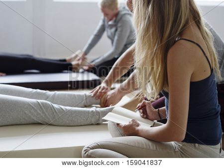 Health Wellness Massage Training Concept