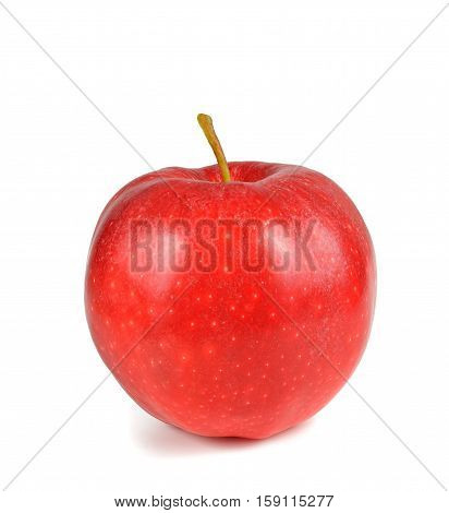 Red apple isolated on a white background
