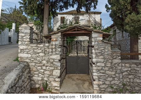 Orthodox church in village of Theologos,Thassos island, East Macedonia and Thrace, Greece