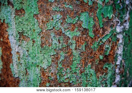 background wall metal rust vintage old museum