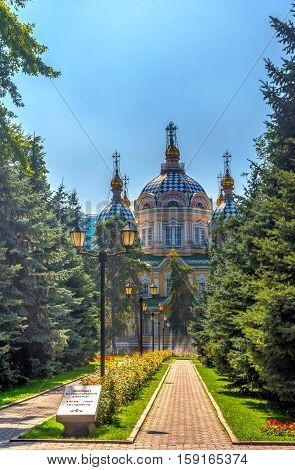 Zenkov Cathedral, Almaty, Kazakhstan
