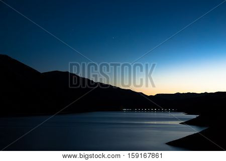 Early Dawn Breaking in the Heart of Hells Canyon