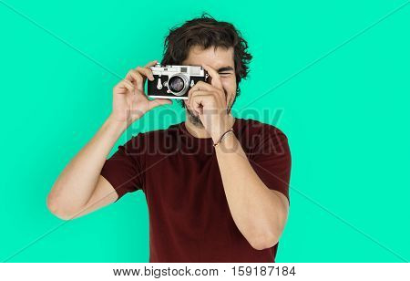 Studio Shoot People Portrait Concept