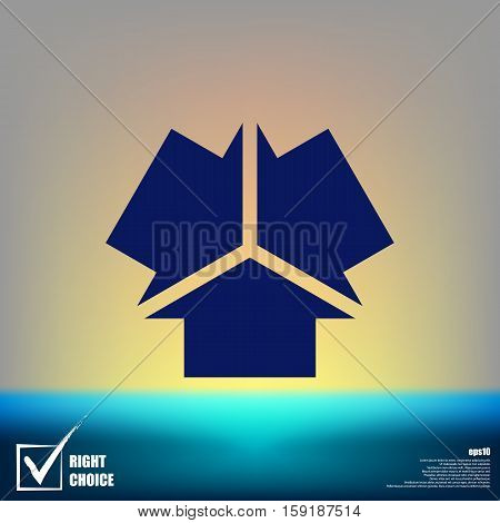 Three Arrows Facing Each Other Icon