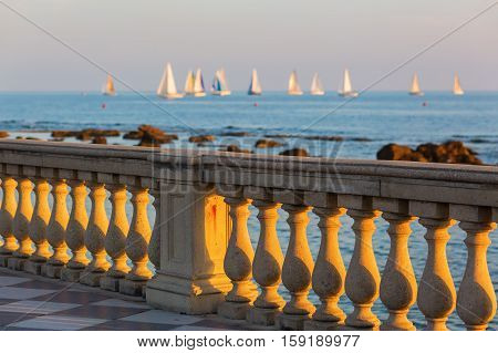 Terrazza Mascagni In Livorno, Italy