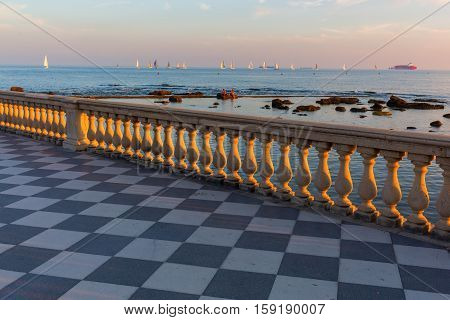 Terrazza Mascagni In Livorno, Italy