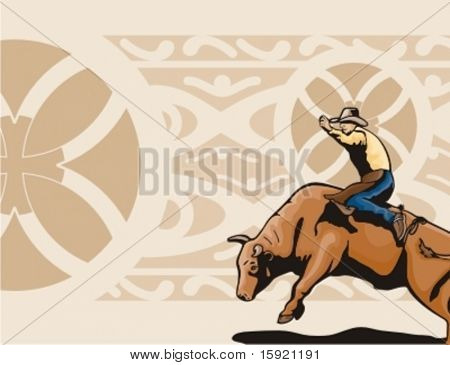 Western Rodeo Background Series.