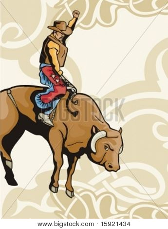 Western Rodeo Background Series.