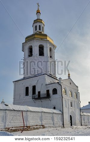 Egypt Saint Maria church of Abalak Znamenski Monastery. Situated in the village 20km from Tobolsk. Siberia. Russia