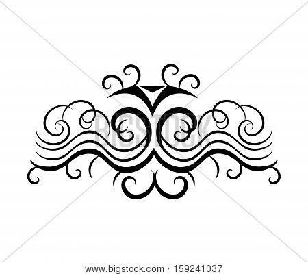 tribal ethnic tatto icon vector illustration design
