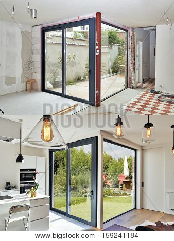 Renovation On A Modern Luxery Kitchen