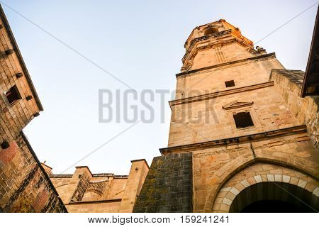 Town Of Getaria Basque Country Spain