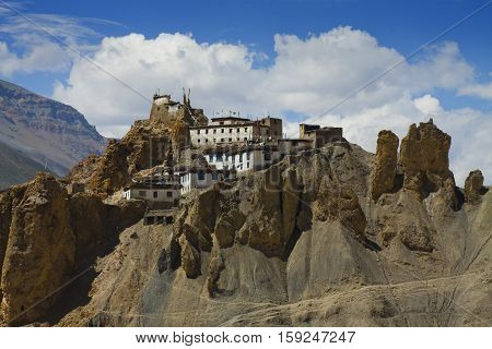 India Himalaya mountains mountain villages houses domestic housing