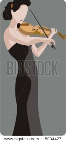 음악가 벡터 일러스트 레이 션 시리즈. 음악가입니다. 우리가이 시리즈의 더 많은 대 한 내 포트폴리오를 확인