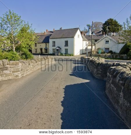 Ülke Road Lane Shropshire İngiltere Midlands