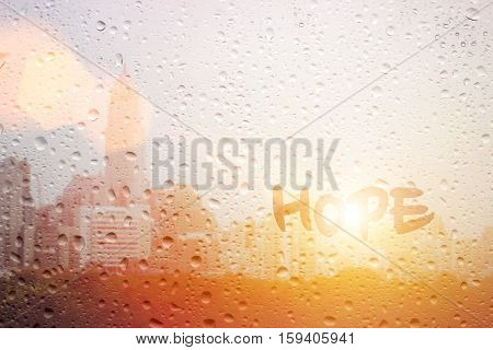 Draw Hope On Window