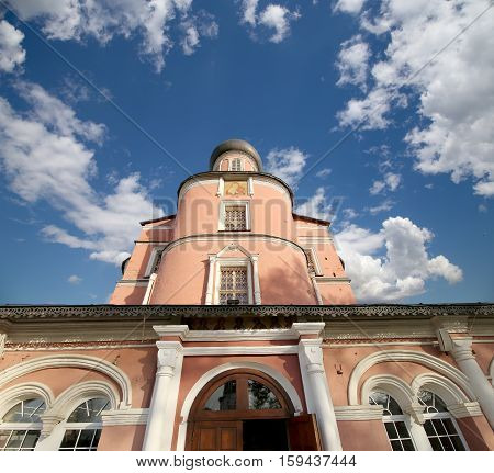 Donskoy Monastery. Medieval Russian Churches On The Territory -- Monastery Was Established In 1591 A