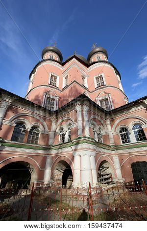 Donskoy Monastery. Medieval Russian Churches On The Territory -- Monastery Was Established In 1591 A