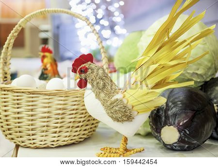 beautiful candlestick with candles on the table