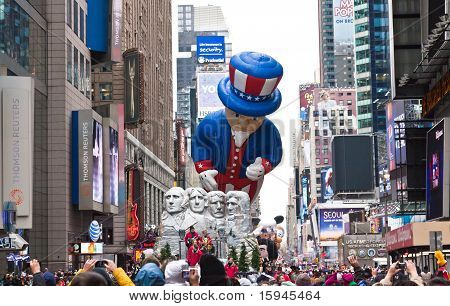 День Благодарения Парад Macy's ноября 25, 2010