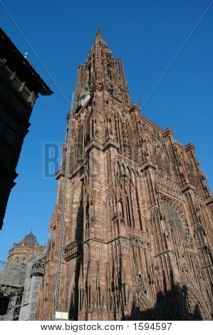 Cathedral De Norte-Dame i Strasbourg, Frankrig