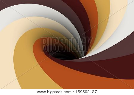 black hole multicolored background vortex 3d illustration