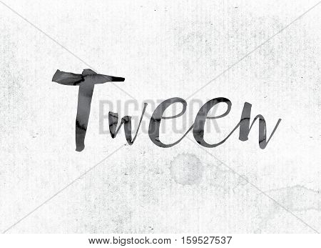 Tween Concept Painted In Ink