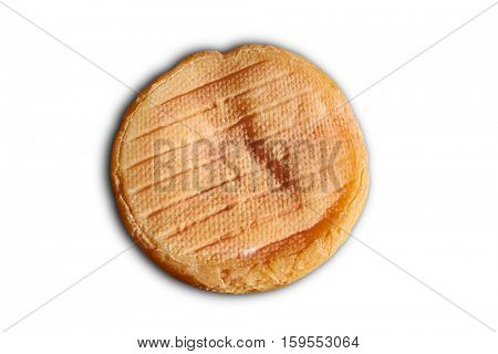 Torta del Casar cheese from Caceres Spain in Extremadura
