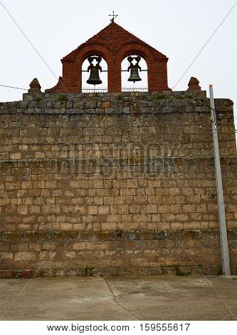El Cubo del Vino village in Salamanca by the Via de la Plata way Spain