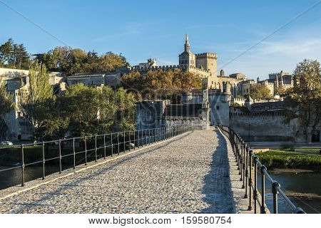 Pont Saint Benezet in Avignon South France