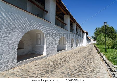 Wall Of Kremlin In Astrakhan. Russia