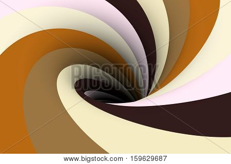 black hole multicolored background vortex 3d illustration