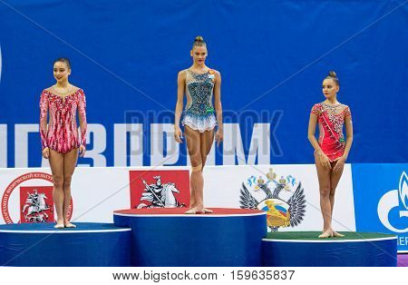 K. Minagawa, A. Soldatova, A. Averina On Pedestal