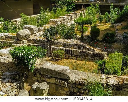 Ruins of the ancient church, Varna, Bulgaria