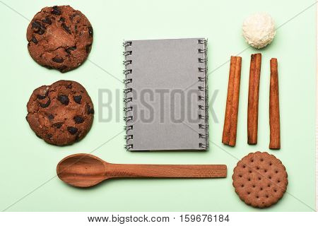 Chocolate Chip Cookies With Recipe Book