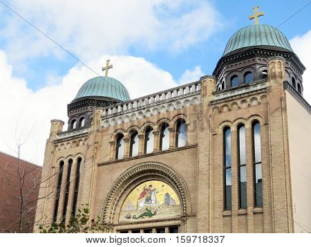 Greek Orthodox Church in Toronto Canada October 4 2016