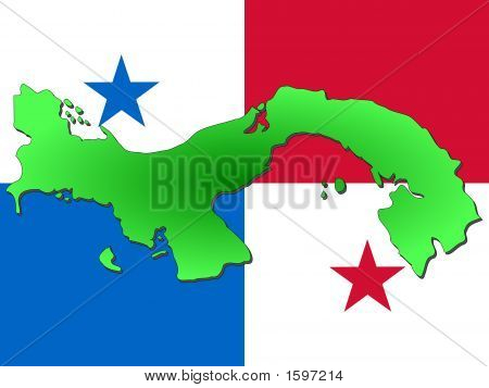 Kaart van Panama