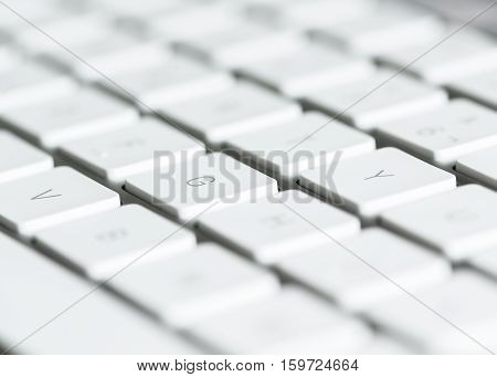 element computer taken in the foreground with white backgrounds