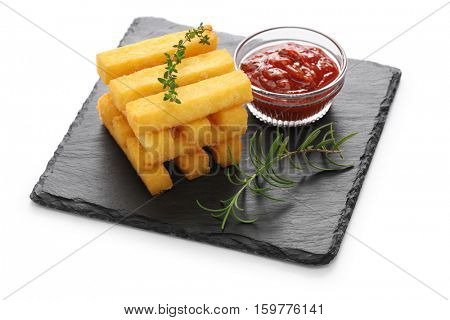 fried polenta, polenta sticks, polenta fries