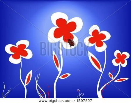 Flores y Ladybug.Ai
