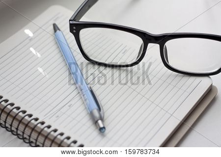 notebook, business, idea, pen, note, writing, notebook,