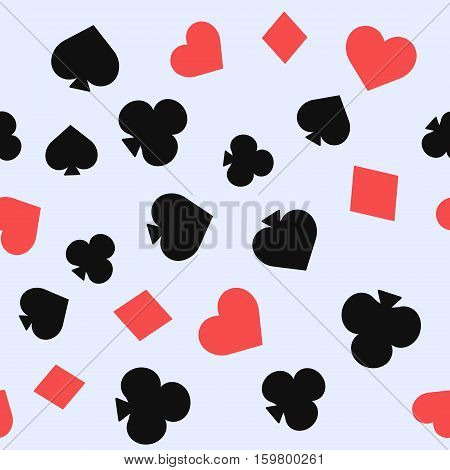 Set Of Playing Card Suits