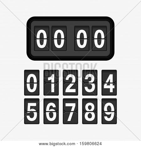 Clock Counter Illustration
