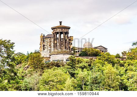Edinburgh, Scotland, Uk-circa July 2016:several Views Of The City