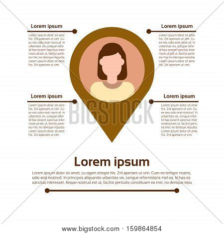 Graph Set Human Resources Infographic Icon Business Network Chart Flat Vector Illustration