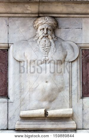 Relief At The Loggia Dei Lanzi, Florence, Italy