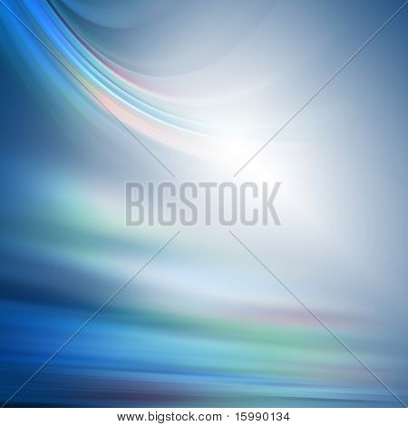 Abstrato azul