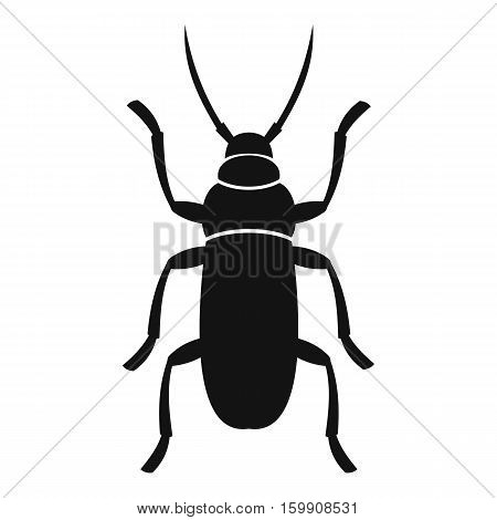 Beetle bug icon. Simple illustration of beetle bug vector icon for web