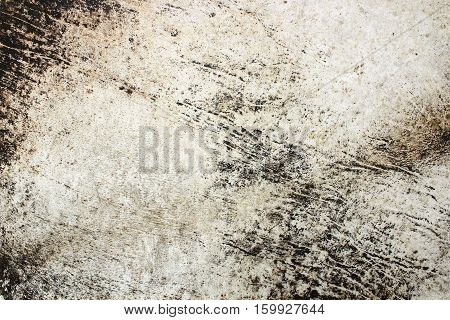 The old leather drumhead on background texture